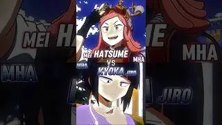 Jiro vs Mei #meme #anime #myheroacademia #jirou #meihatsume #mha #edit #vs #viral
