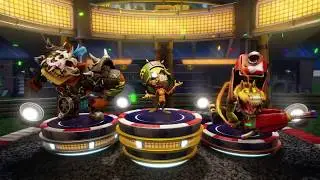 Rustland Cortex, Rustland Tiny Tiger and Rustland Dingodile Winning Podium. (Crash Nitro Fueled)