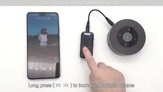 Bluetooth 5.4 Aux Adapter Audio Receiver Transmitter 3.5mm Jack LED