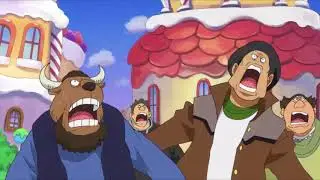 Head Chef Turns The Chateau To A Real Cake And Saves Everyone - One Piece 843 ENG SUB