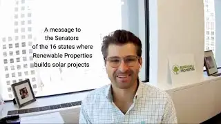 A Sincere Message to 32 Senators of the 16 States Where RP Builds Solar