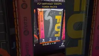 FUT BIRTHDAY SWAPS TOKEN PACK #shorts #fifa23 #futbirthday