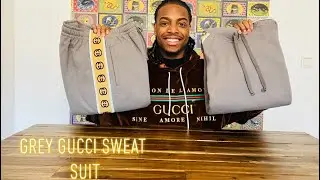 Gucci Hoodie and Sweatpants with Logo Stripe 🔥🔥🔥 Sizing + Pricing + How to Style