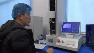 TLEN599 Tensile Strength and Elongation Test for PET+PA+LDPE Thick 150 microns Machine Direction