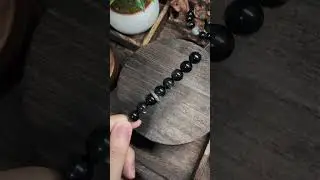 Obsidian strength Bracelet ✨🪐#healing #energyhealing #jewelry #crystals #energy #black