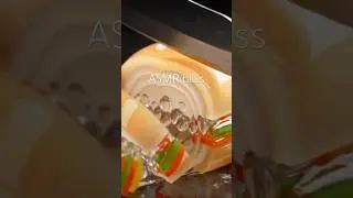 Subway sandwich cutting ASMR. Follow for more satisfying videos #trending #viral #viralshorts #asmr