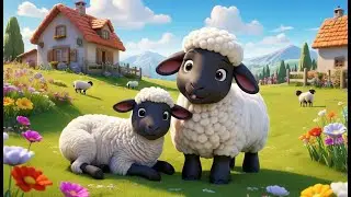 White Sheep, Fluffy and Fat | Soft Sheep Song for Toddlers | Cozy Nursery Rhyme