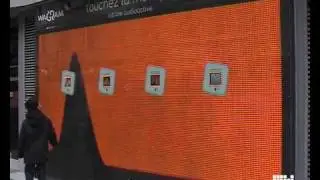 Vitrine interactive FNAC