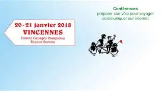 Clip annonce du 33e Festival international du voyage &agrave; v&eacute;lo