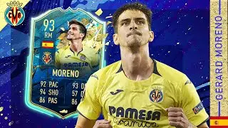 What A Card!! 93 TOTS Gerard Moreno Review!! FIFA 20 Ultimate Team!