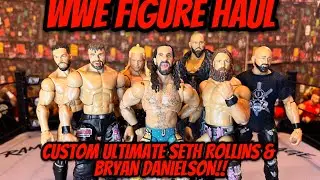 HUGE WWE FIGURE HAUL!! CUSTOM FIGURES AND RARE ELITES!!!