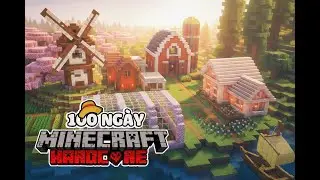 Tôi đã sống sót 100 NGÀY với tư cách là NÔNG DÂN TỐI THƯỢNG trong Minecraft ( FULL )