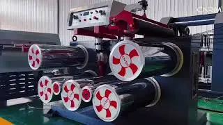 PP Danline extruder machine for Vietnam customer manufactured by CNRM