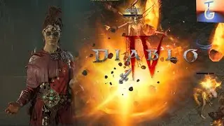 Live - Diablo 4 getting level 100 on the fire sorcerer then we grind Uber Lilith