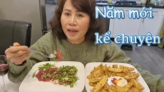 Ngày Đầu Năm Ăn Món Gì ,Tết Tây Ăn Món Tây Khoai Tây Nướng Và Carpaccio .Hà Lan Ăn Tết Ra sao