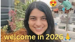 New day with new year☺️ so happy New year 😍and welcome in 2026 🙏