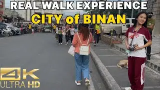 Exploring Biñan City in Laguna Philippines [4K HDR]