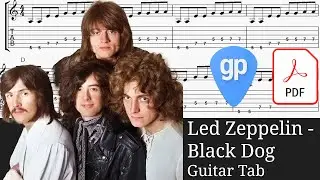 Led Zeppelin - Black Dog Guitar Tabs [TABS]