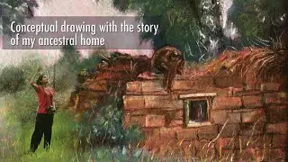 monkey in abandoned house @ manila with soft pastels & story