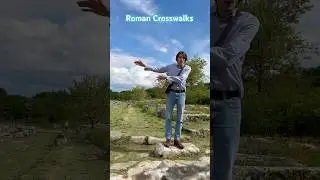 Roman crosswalks Roman Roads #roman #ancient #history #archaeology #rome #classics #mythology #myth