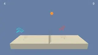 Unity 3d Tennis environment solved