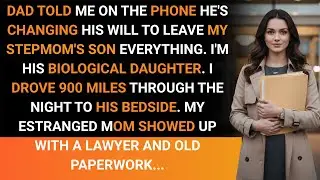Dad Called From ICU: “I’m Leaving Everything to Your Stepbrother”—Then His Ex-Wife Walked In…