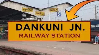 DKAE, Dankuni Junction railway station West Bengal, Indian Railways Video in 4k ultra HD