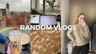 vlog | Гданськ, мої будні, університет, імбирне печиво