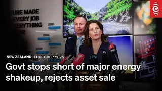 Government stops short of major energy shakeup, rejects asset sale | RNZ