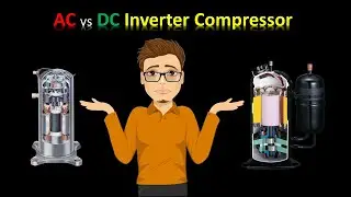 AC vs DC inverter Compressor || Working Principle