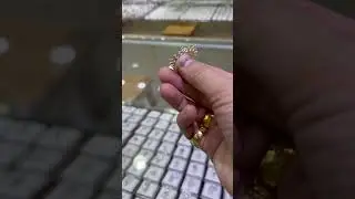 17k Mounting ( rangka ) for 0.30 lab grown diamonds 🔥
