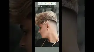 autodesk sketchbook hairstyle photo editing #shorts #arcshorts
