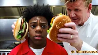 @IShowSpeed Working At McDonalds & Chaos ERUPTS!!! #ai - Part 1.