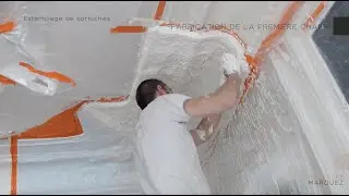 CHANTIER - Estampage de corniches