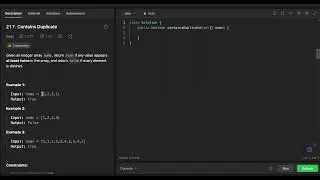 [Leetcode] 217. Contains Duplicate