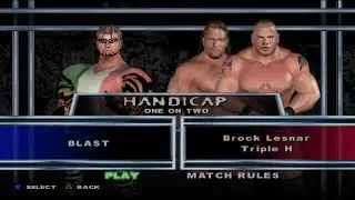 One On Two Smackdown Match #ps2  #smackdown #smackdownpain #ps2games #smackdowngame #ps2games