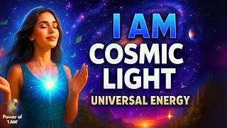 🌌 POWERFUL MANTRA: I AM COSMIC LIGHT | UNIVERSAL ENERGY MANTRA