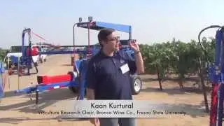 Kaan Kurtural Explains Current Grape Industry Research at Fresno State University