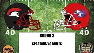Gridiron SA 2016 Round 3 - Port Adelaide Spartans vs South City Chiefs