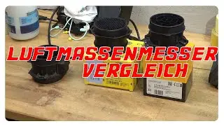 BMW M54B30 Luftmassenmesser vergleich - Original / Hella / Continental(VDO)