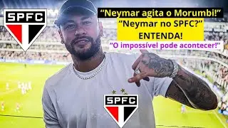 NEYMAR NO S&Atilde;O PAULO? NEYMAR ELOGIA O MORUMBI E AGITA, MORUMBI ENCATOU NEYMAR!