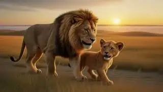 Daddy, Will the Savanna Stay Beautiful? | Luma&rsquo;s Journey to Save the Pride. Episode 1
