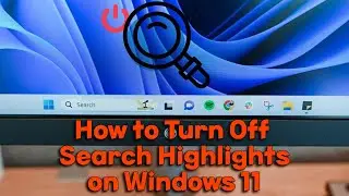 How to Turn Off Search Highlights on Windows 11