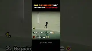 Top 3 Funniest NPC Fails in Horror Games 💀😂