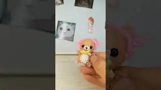 грустно.. тг: Бисерный котик💞 #бисер #бисероплетение #амигуруми #бисертоп #beads #рек