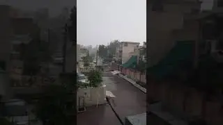 Thunder Storm, Sri Ganganagar