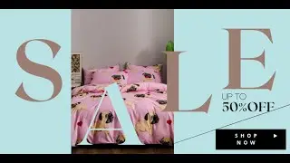 Single size bedding set, beautiful dog.