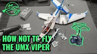 Первый полет UMX Viper FPV &ndash; первое в истории знакомство с кабиной пилота на YouTube!