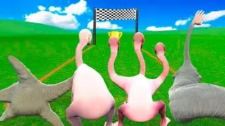 ¿Quién es el MÁS RAPIDO de las CRIATURAS TALASOFOBIA? - Garry's Mod