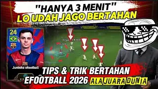 eFootball 2026's Best Settings & Defensive Secrets | Pro Player Juninho's Defense Tips